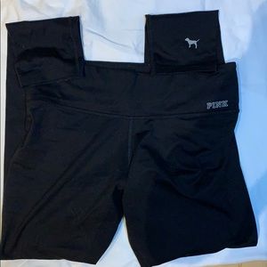Leggings. Pink by VS. Black. S/P